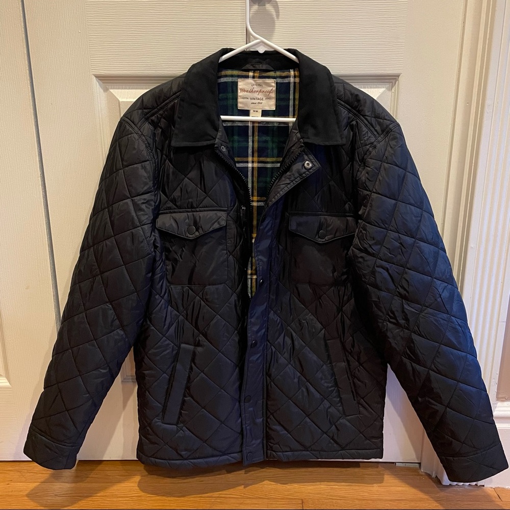 Weatherproof men’s quilted fall/winter jacket